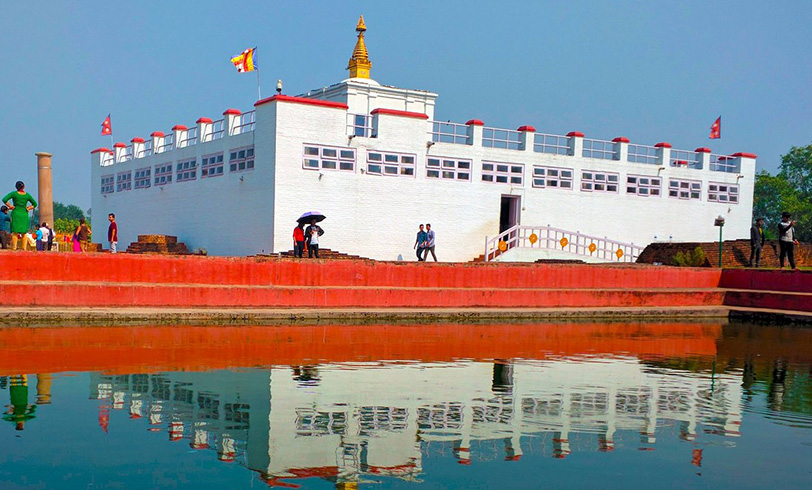 Day 02: Bhairahawa - Pokhara (Fly) via Lumbini